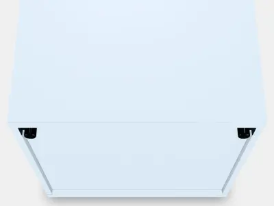 BESTA Shelf unit with door 64 Low-poly 3D model