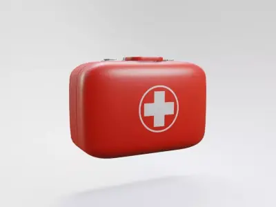 First aid kit  3D model