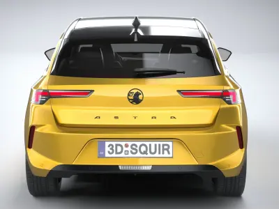 Vauxhall Astra 2022 3D model