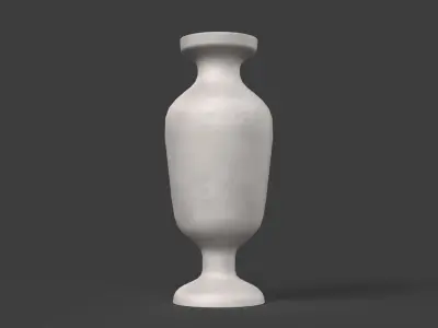 Decorative Vase Low-poly 3D model