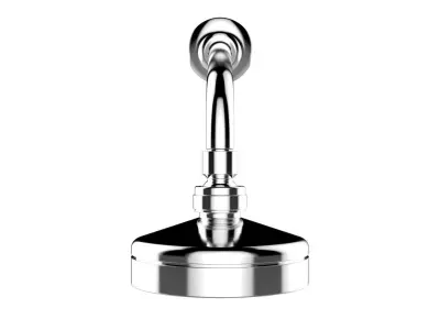 Deca Shower Curved Pipe 3D model