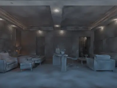 Luxury Bedroom 3D model