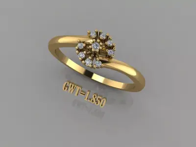 FASION RING 3D model 19