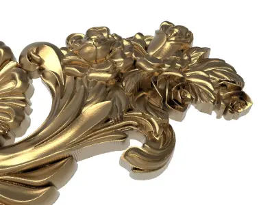  decorative pattern ready for 3D printing 3D model