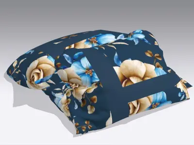 Pillow Low-poly 3D model get