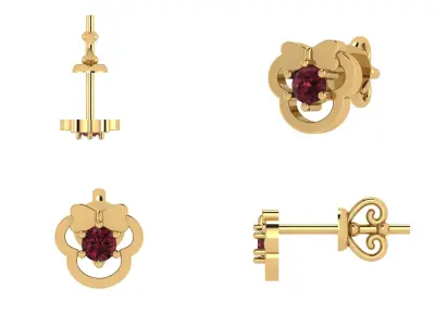 Earrings di5 3D print model