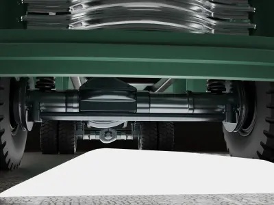 CHEVROLET COE TRUCK 1949 V4 3D print model