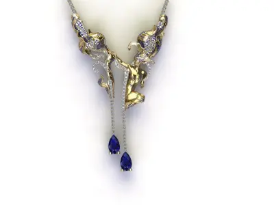 magerit necklace  3D print model