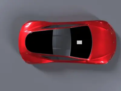 Tesla Roadster 2 3D model