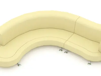 Corner sofa De Sede 3D model