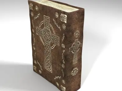 Celtic Book 3D model