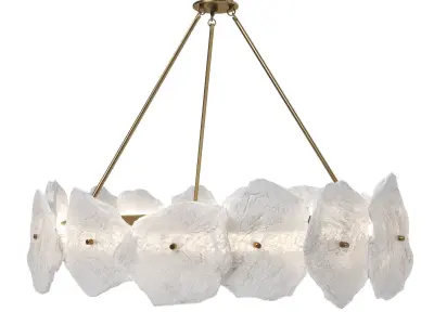 Christopher boots Petra III chandelier 1400mm 3D model