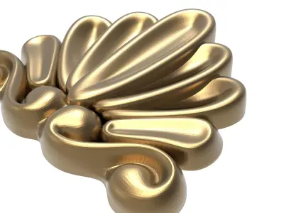  decorative pattern ready for 3D printing 3D model 35