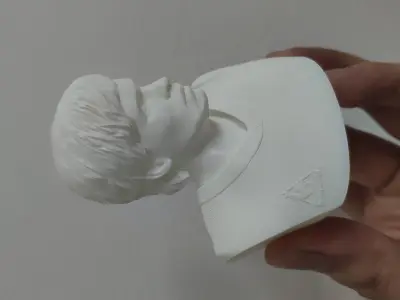 Diego Maradona 3D Printable Bust 3D print model
