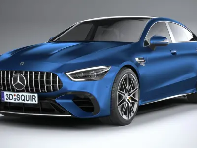 Mercedes-Benz AMG GT53 2023 3D model