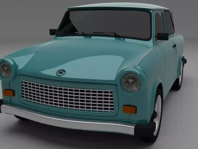 Trabant 601 3D model