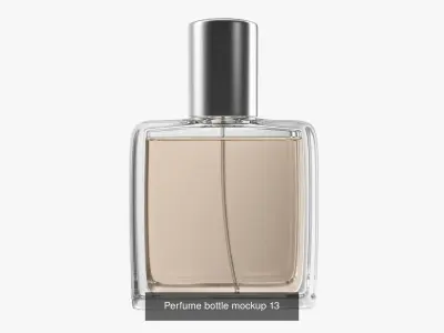 Perfume bottles v01 3D Model Collection