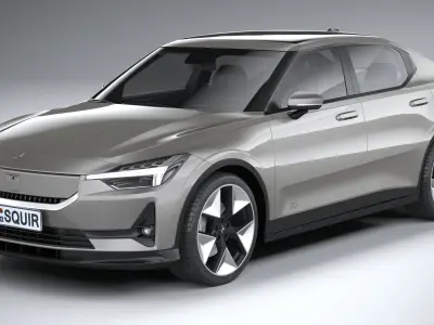 Polestar 2 2024 3D model