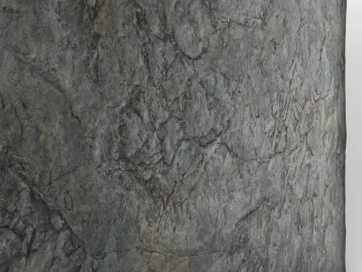 Rock wall 2 3D model