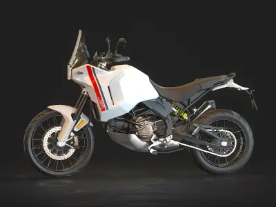 Base model  Ducati Desert X 2022 3D model