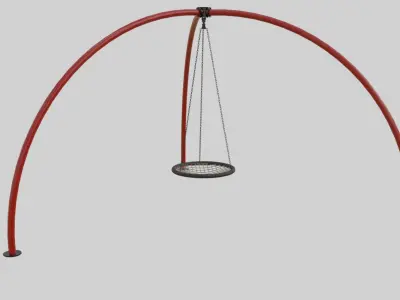 Playground Portal Swing - 03 3D model
