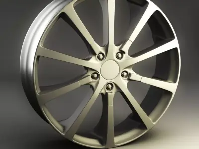 Alloy Wheel 3D model