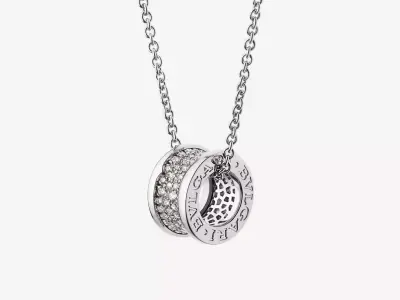 BULGARI - B ZERO 1 - NECKLACE - DIAMONDS 3D print model