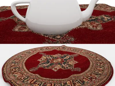 Rugs No 408 Low-poly 3D model