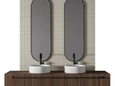 Luxury Bathroom 172 3D model