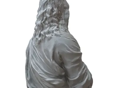 monalisa mona lisa bust 3D model