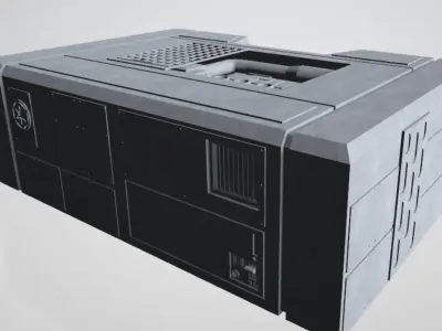 Star Wars - Imperial Mobile Tech Station 3D model