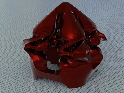 geometric modern art gm17 3D print model