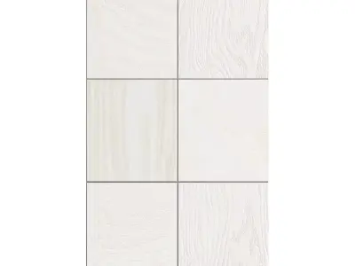 Wooden Tiles 3D model