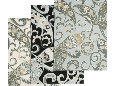 Rug Set 2134 3D model