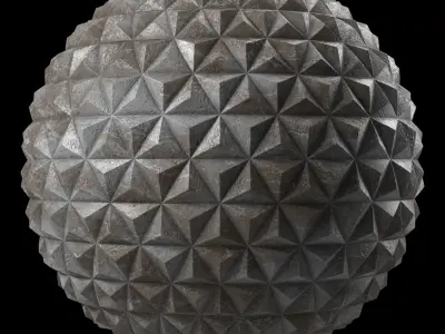 Stone Wall Materials 102- Decorative Pattern - Pbr 4k Seamless Texture