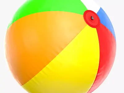 Beach Ball 3D model