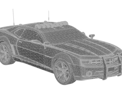 Car - camaro 3D print model