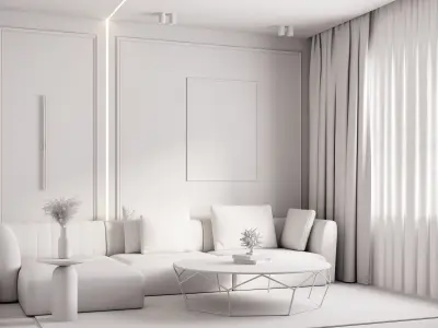 interior 073 3D model