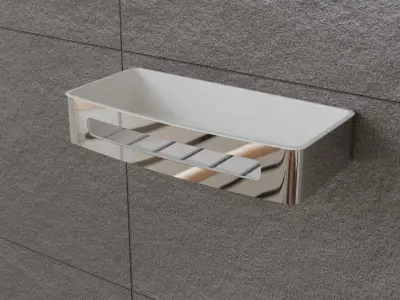 Bathroom Wall Shelf 3D model