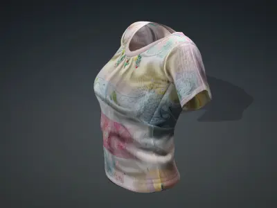 kawai top PBR 4k VR  Low-poly 3D model