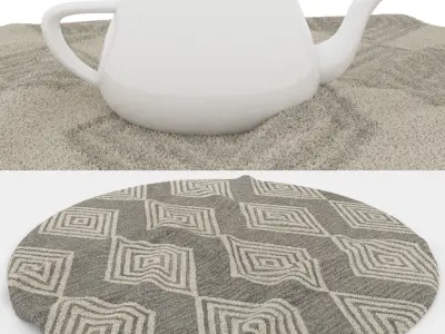Rugs No 377 Low-poly 3D model