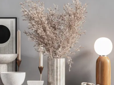 decorative set 24 3D model