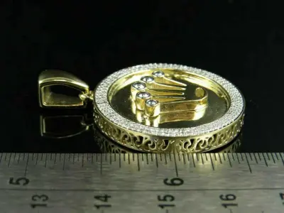 Hip Hop Rolex Pendant  3D print model