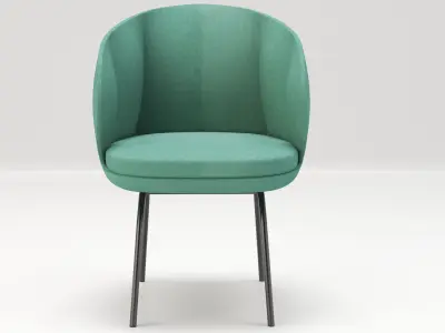 Wittmann Vuelta Chair 3D model