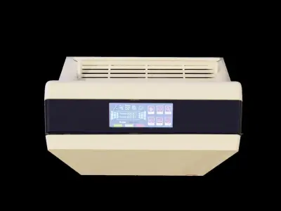 Air Filter and Purifier with microscopic particles included Free 3D model