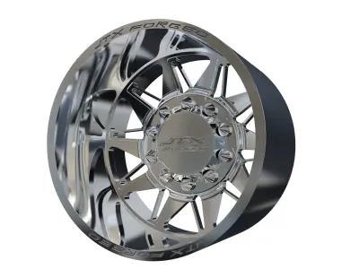 JTX REAR MELEE DUALLY WHEEL 3D MODEL 3D print model