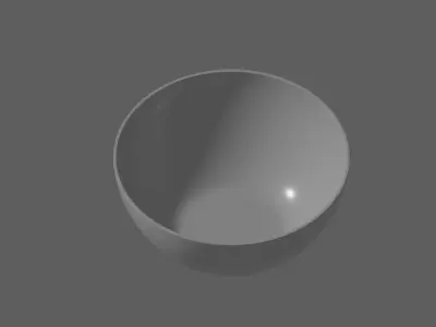 Bowl model 3D model