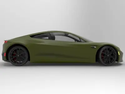 Tesla Roadster 2020 3D model