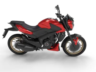 Bajaj Dominar 400 Low-poly 3D model