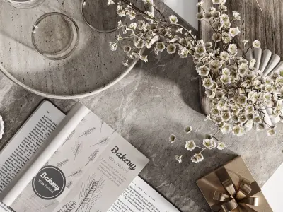 Decorative set15 3D model